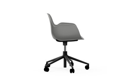 Normann-Copenhagen-Form-Swivel-Armchair-5W-gaslift grijs