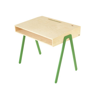 in2wood kids desk large green