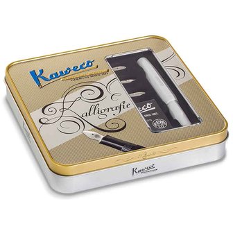 kaweco kalligrafie set wit