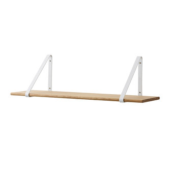 Ferm living shelf hangers oak natural oiled