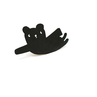 Ted &amp; Tone wall hook superhero black