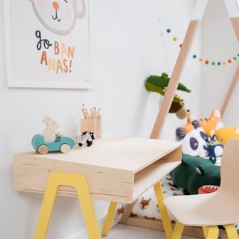 In2wood kids desk kinderbureau small