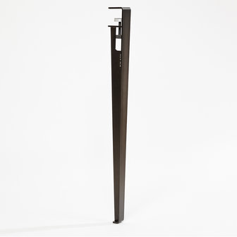 TIPTOE table leg 75 cm dark steel