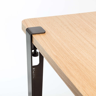 TIPTOE table leg 75 cm dark steel