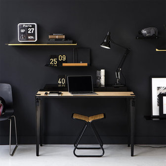 Tiptoe Monocrome desk black