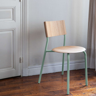 Tiptoe SSD chair green oak
