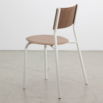 Tiptoe SSD chair white walnut