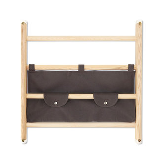 Kaos Endel&oslash;s wall bar shelf dark grey