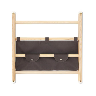 Kaos Endel&oslash;s wall bar shelf dark grey