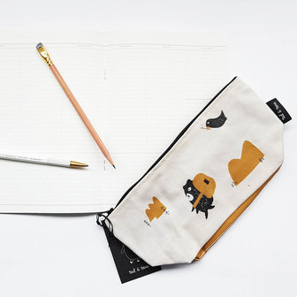 Ted &amp; Tone multipurpose bag - pencase mountain walk