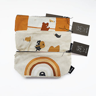 Ted &amp; Tone multipurpose bags - pencases
