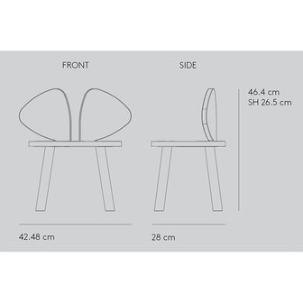 nofred mouse chair sizes