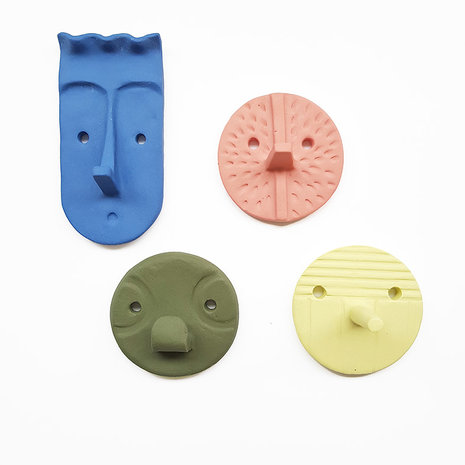 Studio Daphne Zuilhof Nosy mask hooks