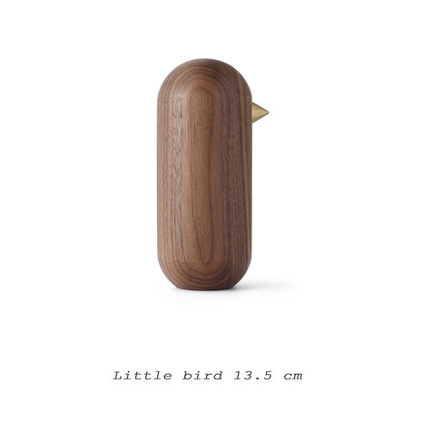 Normann Copenhagen little birds walnut - anniversary edition