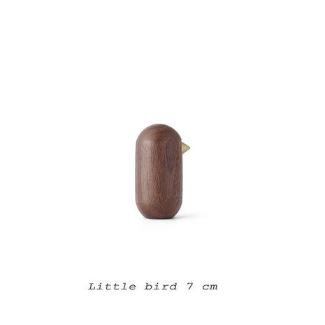 Normann Copenhagen little birds walnut - anniversary edition