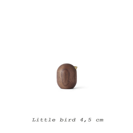 Normann Copenhagen little birds walnut - anniversary edition