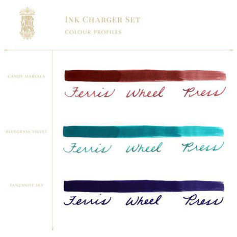 Ferris wheel press ink charger set