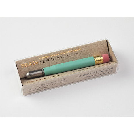 travelers company factory green pencil
