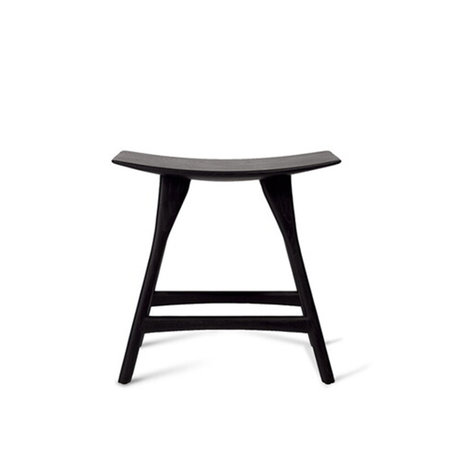 Ethnicraft Osso Stool oak black