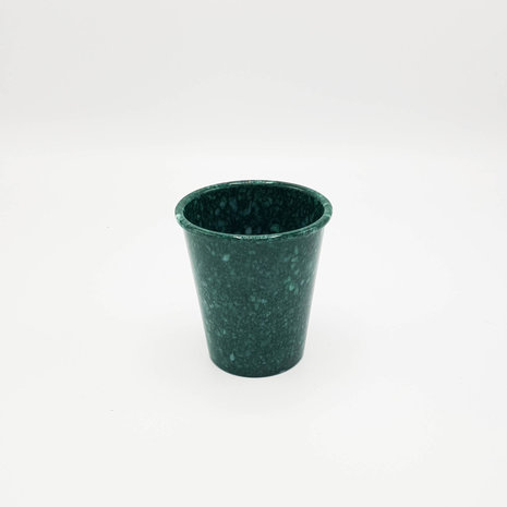 Hightide marbled pen cup green