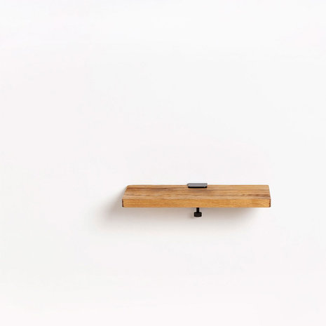 Tiptoe reclaimed wood shelf 45x20
