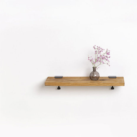 Tiptoe reclaimed wood shelf 60x20