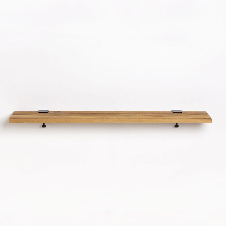 Tiptoe reclaimed wood shelf 120x20