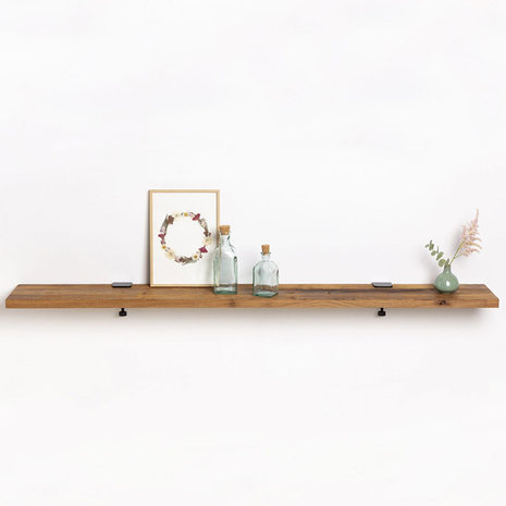 Tiptoe reclaimed wood shelf 150x20