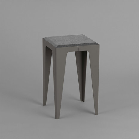 Wye Chamfer stool off  black