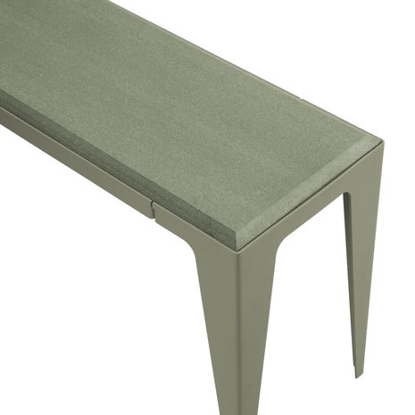 Wye design chamfer bench green