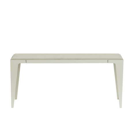 Wye design chamfer bench satin grey