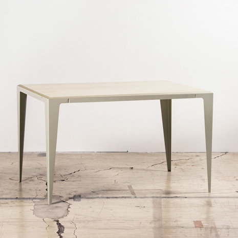 Wye design chamfer table grey