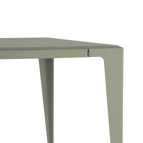 Wye design chamfer table lavender leaf green