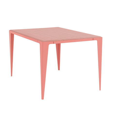 Wye design chamfer table calypso red