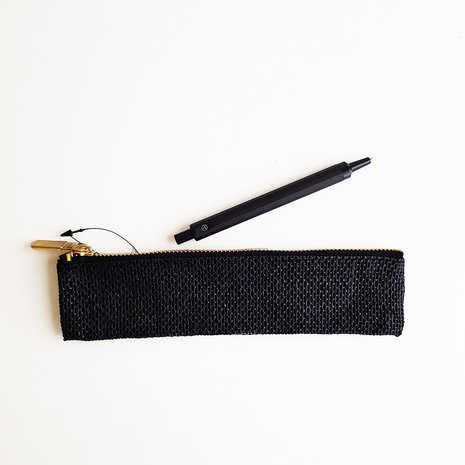 Midori paper cord pen case black