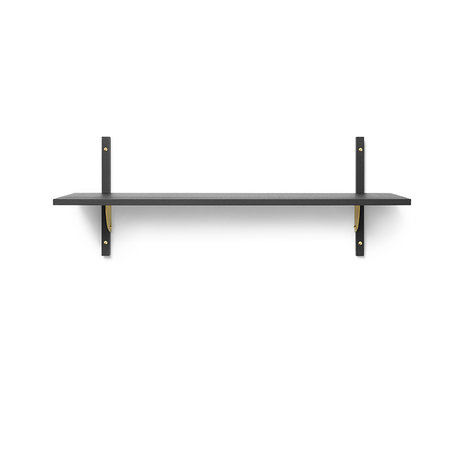 Ferm living sector shelf single black ash