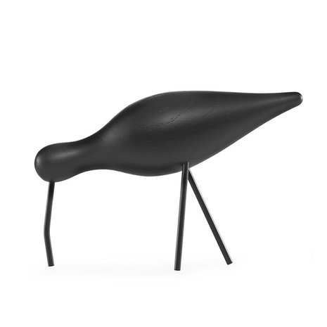 Normann Copenhagen Shorebird large zwart eiken  Black Metallic