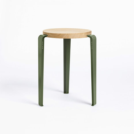 Tiptoe LOU stool oak