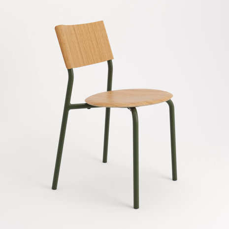 Tiptoe SSD chair rosemary green oak