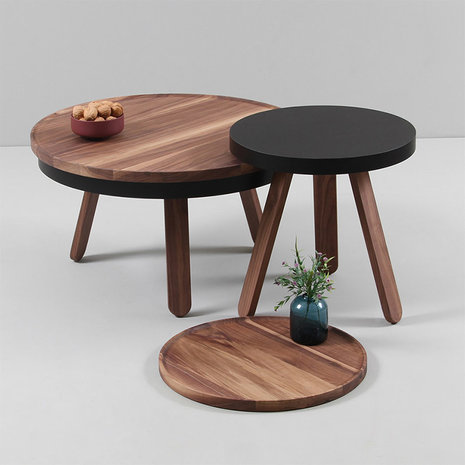 Woodendot Batea Medium walnut black