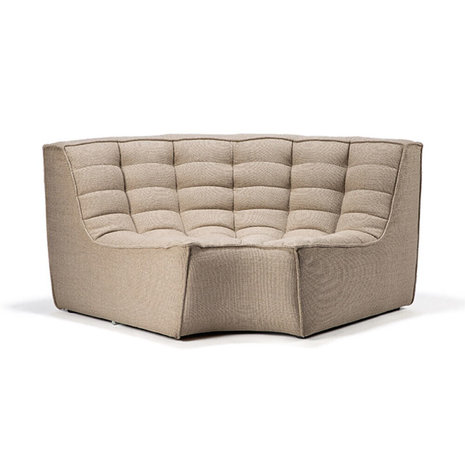 Ethnicraft N701 Sofa round corner