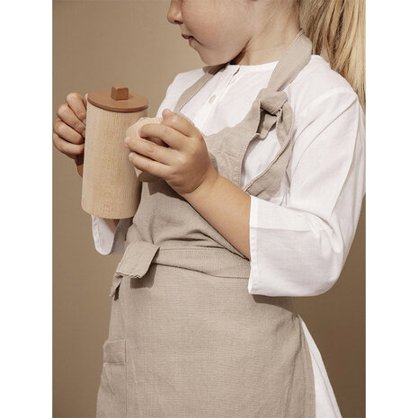 Ferm living kids hale apron sand