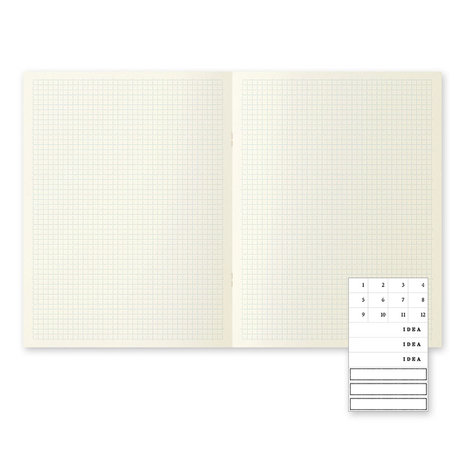 MD paper notebooks 3 pack grid