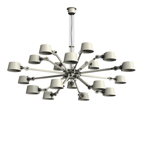 Tonone Bolt Chandelier 18 arm  ash grey