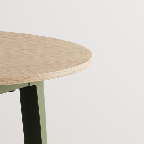 Tiptoe New Modern round table rosemary green