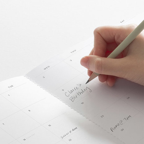 Appointed Monthly planner 21-22