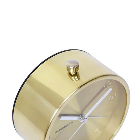 Cloudnola glam gold alarm clock