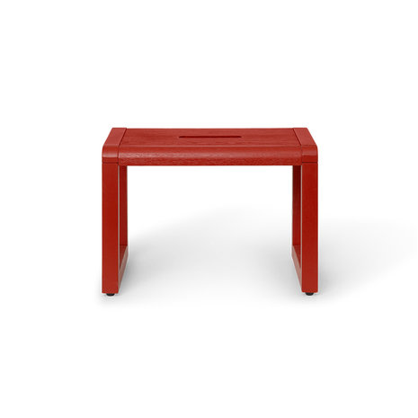 Ferm Living Little Architect  Stool poppy red