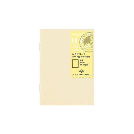 Traveler's Notebook Passport Size Refill 013