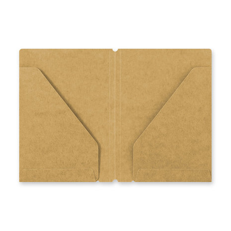 Traveler's Notebook Passport Size Kraft Paper Folder Refill